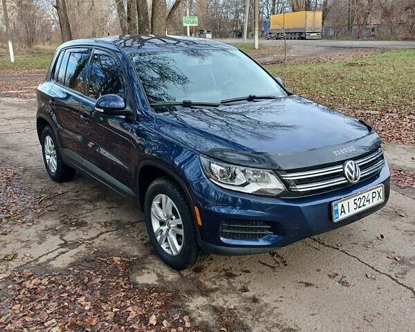 Синій Фольксваген Тігуан, об'ємом двигуна 1.98 л та пробігом 200 тис. км за 11500 $, фото 1 на Automoto.ua