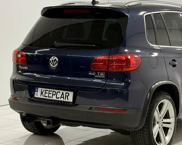 Синий Фольксваген Тигуан, объемом двигателя 1.98 л и пробегом 133 тыс. км за 13500 $, фото 18 на Automoto.ua