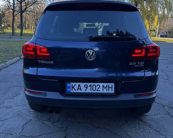 Синий Фольксваген Тигуан, объемом двигателя 2 л и пробегом 252 тыс. км за 9800 $, фото 5 на Automoto.ua