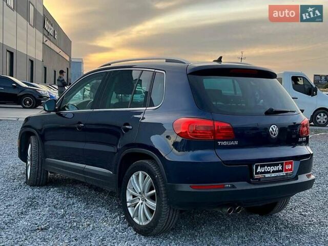 Синий Фольксваген Тигуан, объемом двигателя 2 л и пробегом 122 тыс. км за 14990 $, фото 6 на Automoto.ua
