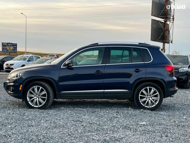 Синий Фольксваген Тигуан, объемом двигателя 2 л и пробегом 122 тыс. км за 14990 $, фото 4 на Automoto.ua