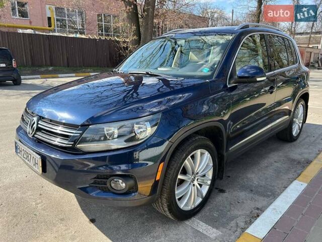 Синий Фольксваген Тигуан, объемом двигателя 1.98 л и пробегом 175 тыс. км за 12800 $, фото 3 на Automoto.ua