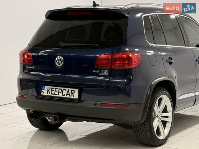 Синий Фольксваген Тигуан, объемом двигателя 1.98 л и пробегом 133 тыс. км за 13500 $, фото 19 на Automoto.ua