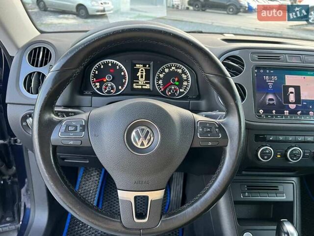 Синий Фольксваген Тигуан, объемом двигателя 2 л и пробегом 122 тыс. км за 14990 $, фото 18 на Automoto.ua