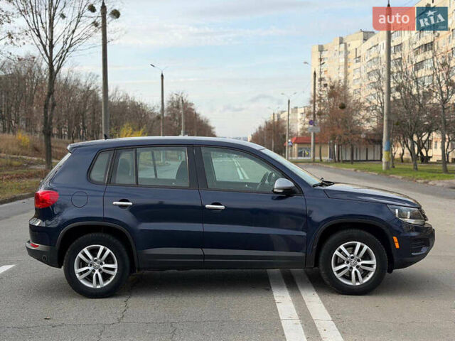 Синий Фольксваген Тигуан, объемом двигателя 2 л и пробегом 170 тыс. км за 10200 $, фото 5 на Automoto.ua