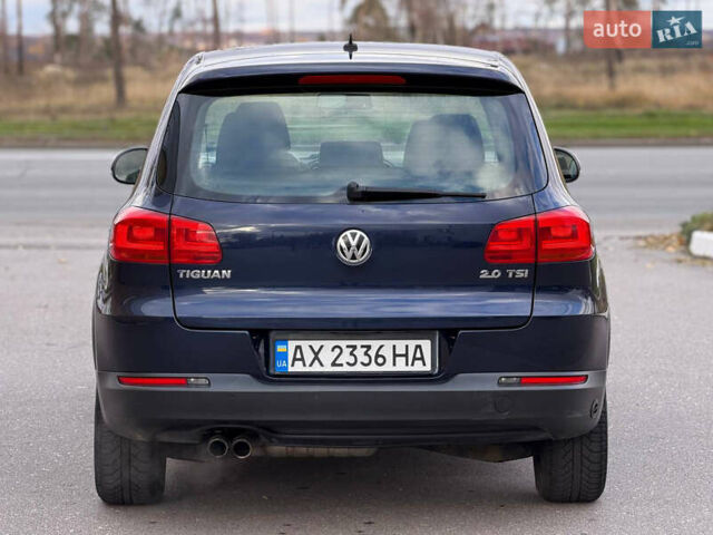 Синий Фольксваген Тигуан, объемом двигателя 2 л и пробегом 170 тыс. км за 10700 $, фото 7 на Automoto.ua