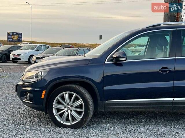 Синий Фольксваген Тигуан, объемом двигателя 2 л и пробегом 122 тыс. км за 14990 $, фото 3 на Automoto.ua