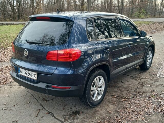 Синий Фольксваген Тигуан, объемом двигателя 2 л и пробегом 200 тыс. км за 11500 $, фото 3 на Automoto.ua