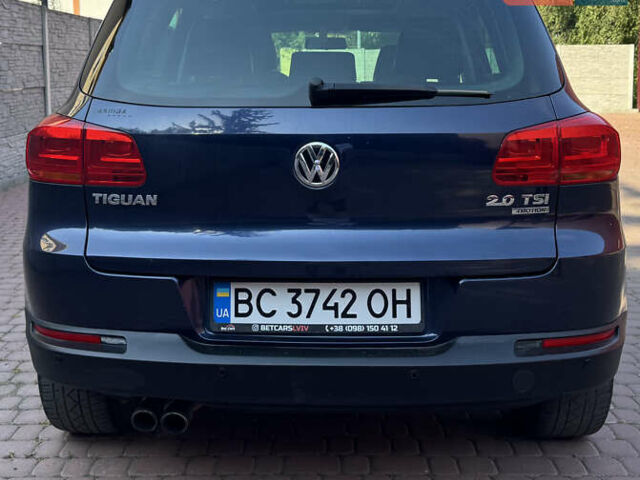 Синий Фольксваген Тигуан, объемом двигателя 1.98 л и пробегом 149 тыс. км за 12000 $, фото 2 на Automoto.ua