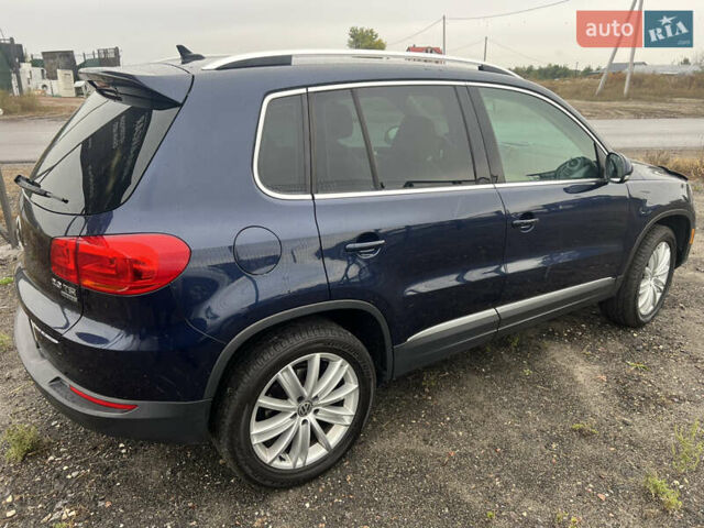 Синий Фольксваген Тигуан, объемом двигателя 1.98 л и пробегом 167 тыс. км за 12300 $, фото 3 на Automoto.ua