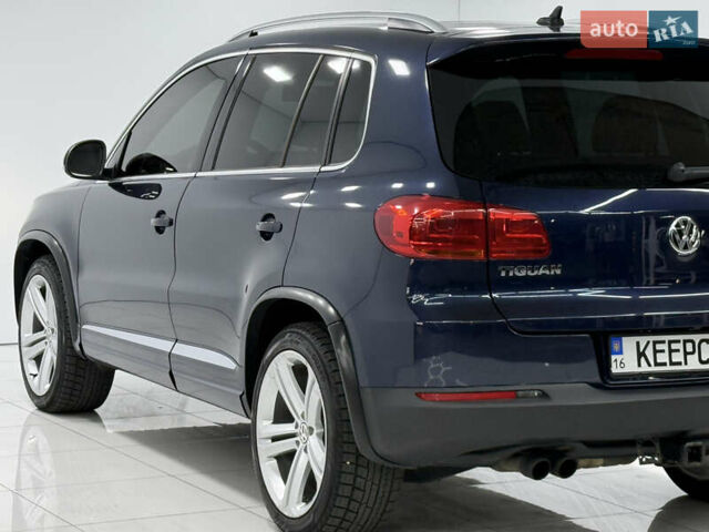 Синий Фольксваген Тигуан, объемом двигателя 1.98 л и пробегом 133 тыс. км за 13500 $, фото 17 на Automoto.ua