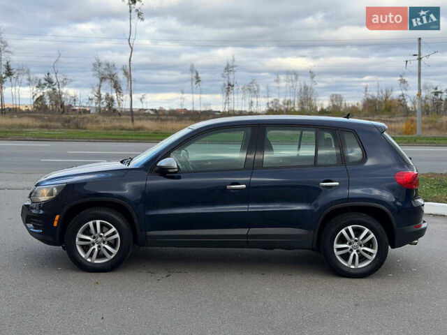 Синий Фольксваген Тигуан, объемом двигателя 2 л и пробегом 170 тыс. км за 10700 $, фото 4 на Automoto.ua