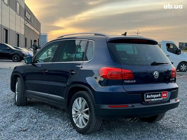 Синий Фольксваген Тигуан, объемом двигателя 2 л и пробегом 122 тыс. км за 14990 $, фото 6 на Automoto.ua