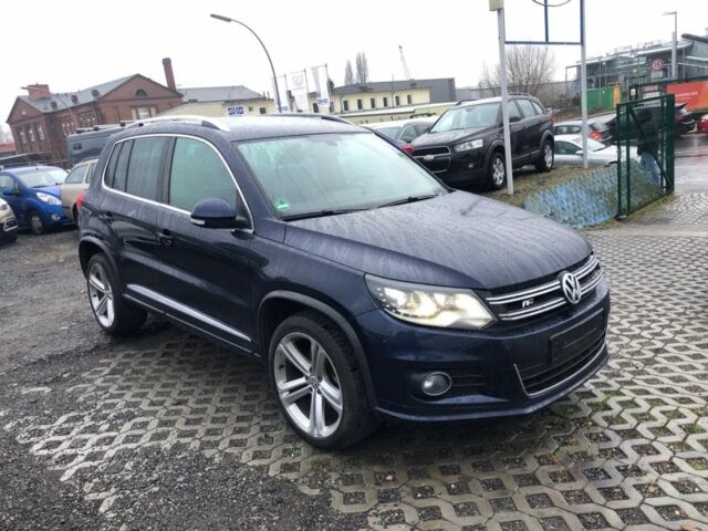 Синий Фольксваген Тигуан, объемом двигателя 2 л и пробегом 180 тыс. км за 5800 $, фото 4 на Automoto.ua