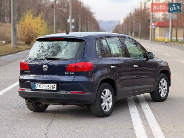 Синий Фольксваген Тигуан, объемом двигателя 2 л и пробегом 170 тыс. км за 10200 $, фото 3 на Automoto.ua