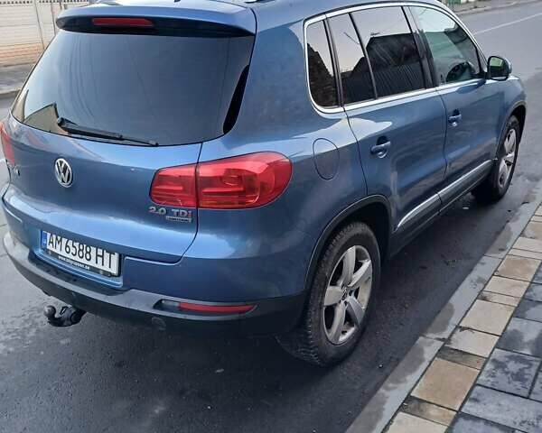 Синій Фольксваген Тігуан, об'ємом двигуна 1.97 л та пробігом 178 тис. км за 15200 $, фото 6 на Automoto.ua