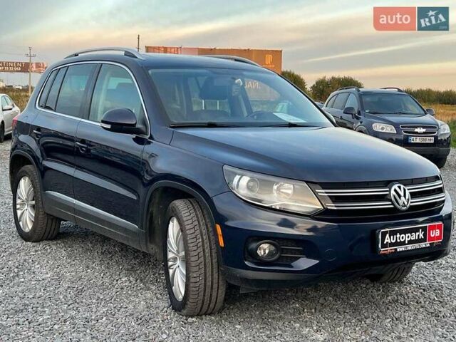Синий Фольксваген Тигуан, объемом двигателя 2 л и пробегом 122 тыс. км за 14990 $, фото 2 на Automoto.ua