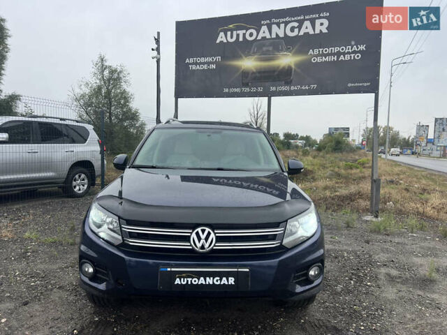 Синий Фольксваген Тигуан, объемом двигателя 1.98 л и пробегом 167 тыс. км за 12300 $, фото 4 на Automoto.ua