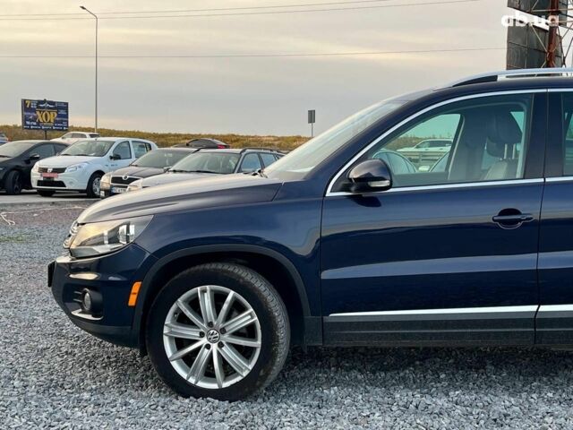 Синий Фольксваген Тигуан, объемом двигателя 2 л и пробегом 122 тыс. км за 14990 $, фото 3 на Automoto.ua