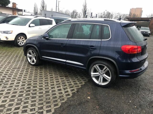 Синий Фольксваген Тигуан, объемом двигателя 2 л и пробегом 180 тыс. км за 5800 $, фото 19 на Automoto.ua