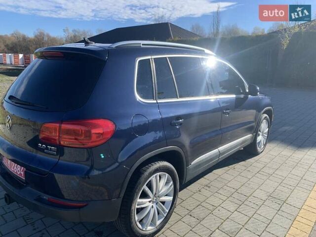 Синий Фольксваген Тигуан, объемом двигателя 1.98 л и пробегом 288 тыс. км за 11500 $, фото 19 на Automoto.ua