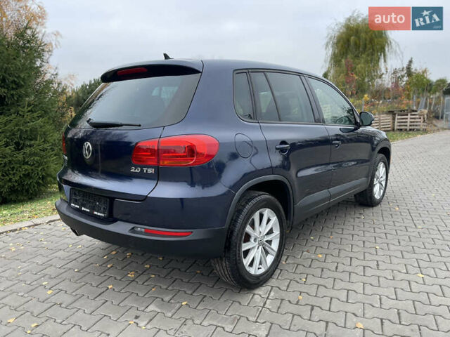 Синий Фольксваген Тигуан, объемом двигателя 2 л и пробегом 165 тыс. км за 11500 $, фото 6 на Automoto.ua