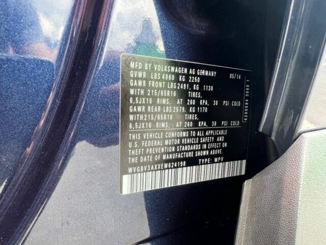 Синій Фольксваген Тігуан, об'ємом двигуна 2 л та пробігом 220 тис. км за 12000 $, фото 17 на Automoto.ua