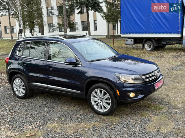 Синий Фольксваген Тигуан, объемом двигателя 1.98 л и пробегом 203 тыс. км за 12800 $, фото 3 на Automoto.ua
