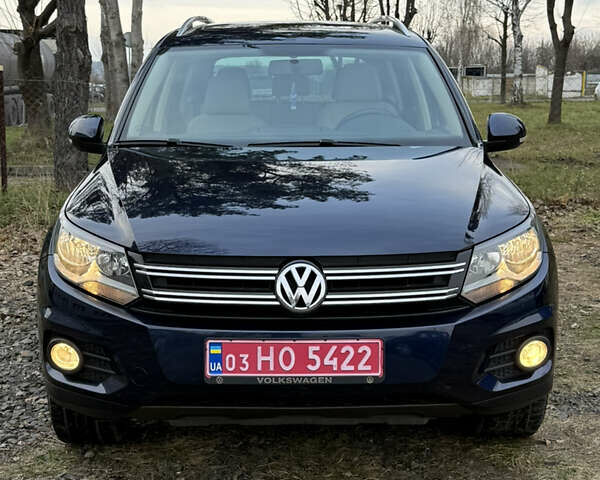 Синий Фольксваген Тигуан, объемом двигателя 1.98 л и пробегом 203 тыс. км за 12800 $, фото 1 на Automoto.ua