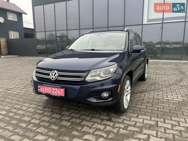 Синий Фольксваген Тигуан, объемом двигателя 2 л и пробегом 299 тыс. км за 12950 $, фото 1 на Automoto.ua