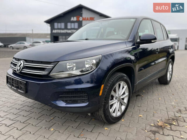 Синий Фольксваген Тигуан, объемом двигателя 2 л и пробегом 165 тыс. км за 11500 $, фото 1 на Automoto.ua