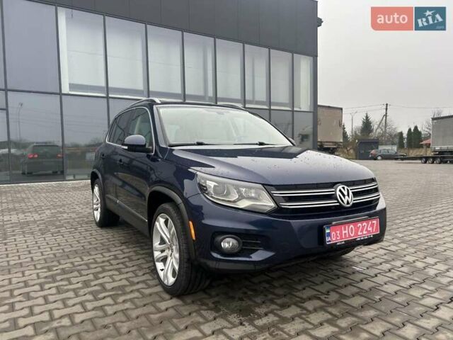 Синий Фольксваген Тигуан, объемом двигателя 2 л и пробегом 299 тыс. км за 12950 $, фото 4 на Automoto.ua