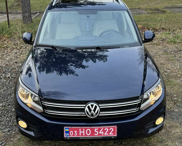 Синий Фольксваген Тигуан, объемом двигателя 1.98 л и пробегом 203 тыс. км за 12800 $, фото 4 на Automoto.ua