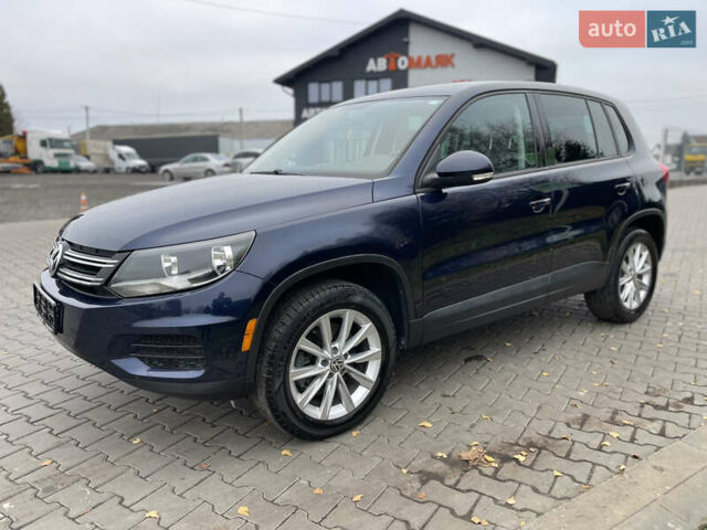 Синий Фольксваген Тигуан, объемом двигателя 2 л и пробегом 165 тыс. км за 11500 $, фото 2 на Automoto.ua
