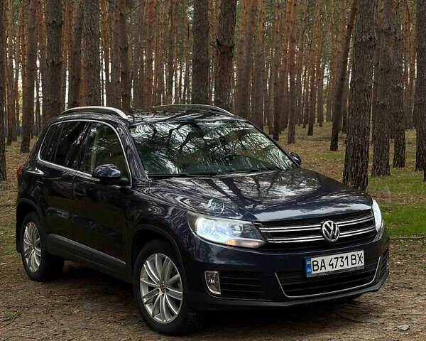 Синій Фольксваген Тігуан, об'ємом двигуна 1.98 л та пробігом 110 тис. км за 13700 $, фото 1 на Automoto.ua