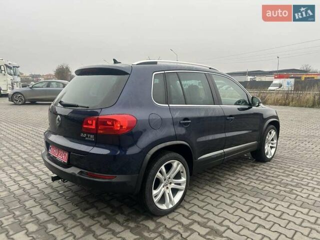 Синий Фольксваген Тигуан, объемом двигателя 2 л и пробегом 299 тыс. км за 12950 $, фото 3 на Automoto.ua