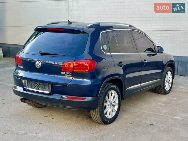 Синий Фольксваген Тигуан, объемом двигателя 2 л и пробегом 165 тыс. км за 16200 $, фото 16 на Automoto.ua