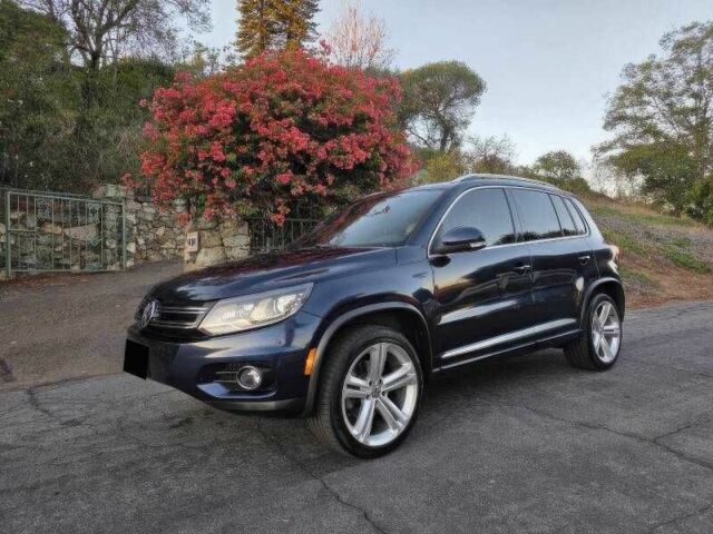 Синій Фольксваген Тігуан, об'ємом двигуна 2 л та пробігом 110 тис. км за 3000 $, фото 1 на Automoto.ua
