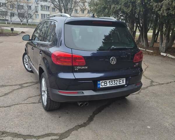 Синий Фольксваген Тигуан, объемом двигателя 1.98 л и пробегом 143 тыс. км за 15000 $, фото 12 на Automoto.ua