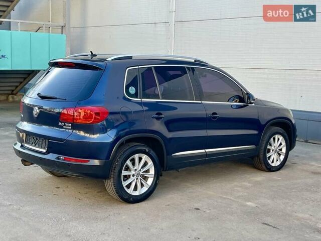 Синий Фольксваген Тигуан, объемом двигателя 2 л и пробегом 165 тыс. км за 16200 $, фото 14 на Automoto.ua