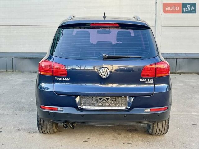 Синий Фольксваген Тигуан, объемом двигателя 2 л и пробегом 165 тыс. км за 16200 $, фото 12 на Automoto.ua