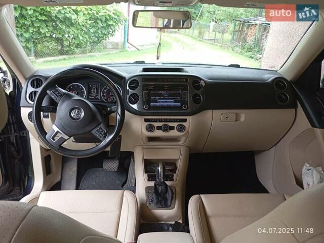 Синій Фольксваген Тігуан, об'ємом двигуна 1.98 л та пробігом 250 тис. км за 14000 $, фото 7 на Automoto.ua