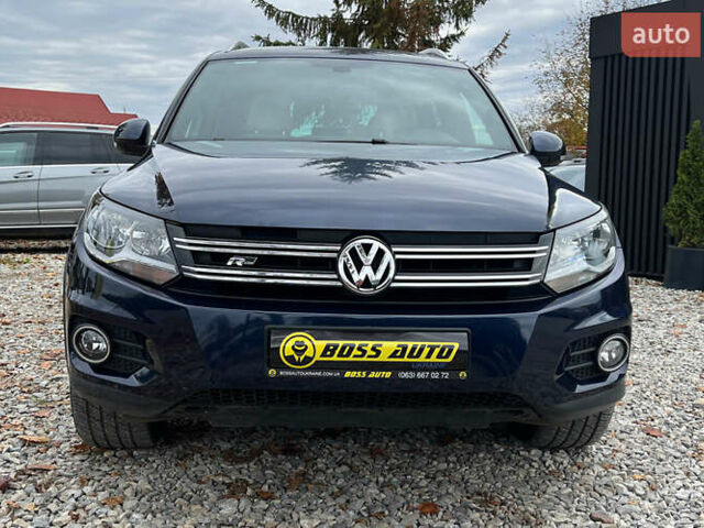 Синий Фольксваген Тигуан, объемом двигателя 1.98 л и пробегом 92 тыс. км за 14700 $, фото 1 на Automoto.ua