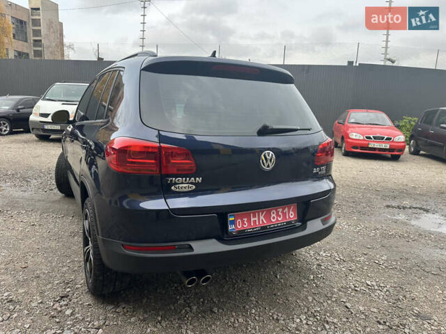 Синій Фольксваген Тігуан, об'ємом двигуна 2 л та пробігом 139 тис. км за 13500 $, фото 13 на Automoto.ua