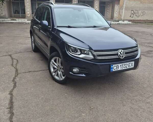 Синий Фольксваген Тигуан, объемом двигателя 1.98 л и пробегом 143 тыс. км за 15000 $, фото 4 на Automoto.ua