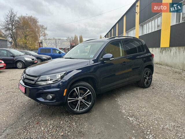 Синій Фольксваген Тігуан, об'ємом двигуна 2 л та пробігом 139 тис. км за 13500 $, фото 4 на Automoto.ua