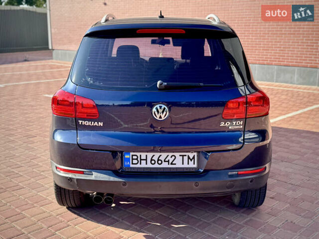 Синий Фольксваген Тигуан, объемом двигателя 2 л и пробегом 121 тыс. км за 16800 $, фото 21 на Automoto.ua