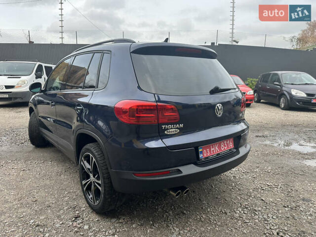 Синій Фольксваген Тігуан, об'ємом двигуна 2 л та пробігом 139 тис. км за 13500 $, фото 12 на Automoto.ua