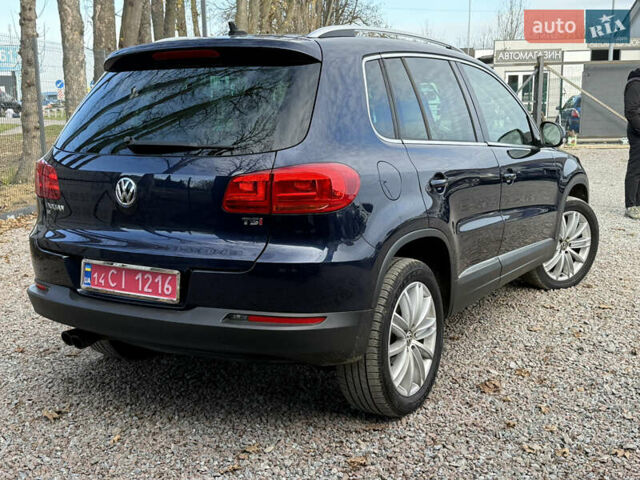 Синій Фольксваген Тігуан, об'ємом двигуна 1.98 л та пробігом 187 тис. км за 13500 $, фото 1 на Automoto.ua