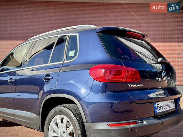 Синий Фольксваген Тигуан, объемом двигателя 2 л и пробегом 121 тыс. км за 16800 $, фото 16 на Automoto.ua